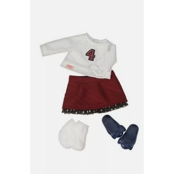 Our Generation Right On The Dot 18" Doll Clothes Cheer/ School Outfit - Picture 3 of 5